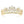 Harf Shaped Flower Bud Rhinestone Tiara