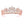 Harf Shaped Flower Bud Rhinestone Tiara