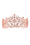 Blooming Flower Bud Rhinestone Tiara