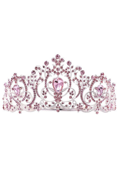 Pear Torch Floral Theme Tiara