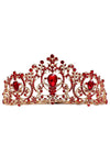 Pear Torch Floral Theme Tiara