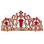 Pear Torch Floral Theme Tiara