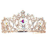 Pear Torch Floral Theme Tiara