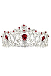 Pear Torch Floral Theme Tiara