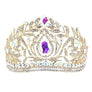 Laurel Rhinestone Blossom Casting Tiara