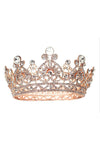 Flower Queen Theme Rhinestone Tiara Crown