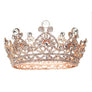 Flower Queen Theme Rhinestone Tiara Crown