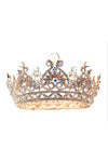 Flower Queen Theme Rhinestone Tiara Crown