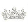 Flower Queen Theme Rhinestone Tiara Crown