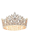 Paisley Inspired Rhinestone Crown
