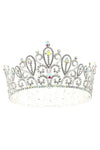 Paisley Inspired Rhinestone Crown