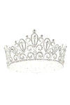 Paisley Inspired Rhinestone Crown