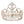 Blooming Heart Pageant Bunk Crown
