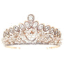 Oval Lightweight Handmade Crystal Tiara