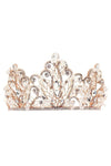 Floral Wreath Lightweight Handmade Crystal Tiara