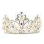 Floral Wreath Lightweight Handmade Crystal Tiara