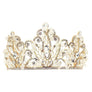 Floral Wreath Lightweight Handmade Crystal Tiara