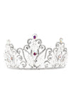 Floral Wreath Lightweight Handmade Crystal Tiara