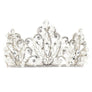Floral Wreath Lightweight Handmade Crystal Tiara