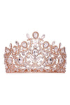 Baroque Rhinestone Pageant Adjustable Tiara