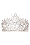 Baroque Rhinestone Pageant Adjustable Tiara