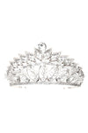 Diamond Cut Lightweight Handmade Crystal Tiara