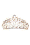 Diamond Cut Lightweight Handmade Crystal Tiara