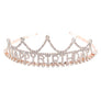 Happy Birthday Rhinestone Tiara