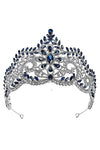 3 3/4 inch high Main Flower RhinestoneBridal Tiara