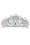 Flower Theme Wreath Tiara 100467