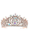 Flower Theme Wreath Tiara 100467