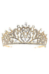 Flower Theme Wreath Tiara 100467