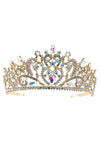 Flower Theme Wreath Tiara 100467