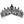 Rised V Bottom Rhinestone Tiara