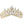 Rised V Bottom Rhinestone Tiara