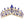 Rised V Bottom Rhinestone Tiara