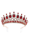 Flowers Casting Rhinestone Tiara