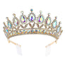 Flowers Casting Rhinestone Tiara