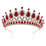 Flowers Casting Rhinestone Tiara