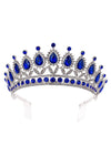 Flowers Casting Rhinestone Tiara