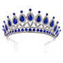Flowers Casting Rhinestone Tiara