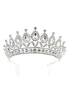 Flowers Casting Rhinestone Tiara