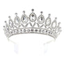 Flowers Casting Rhinestone Tiara