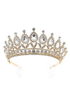 Flowers Casting Rhinestone Tiara