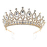Flowers Casting Rhinestone Tiara
