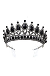 Flowers Casting Rhinestone Tiara