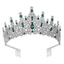 High princess tower Rhinestone Tiara