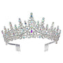 High princess tower Rhinestone Tiara