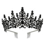 High princess tower Rhinestone Tiara