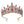 High princess tower Rhinestone Tiara